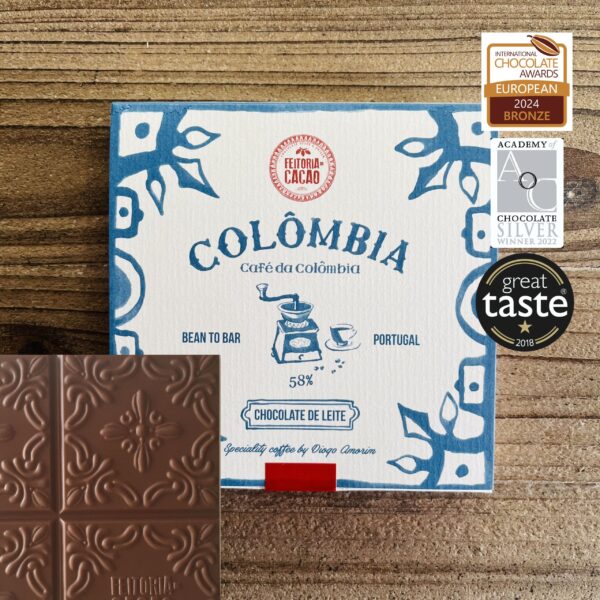 Milk Chocolate COLOMBIA 58% + COLOMBIA Coffee