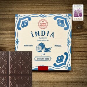 Dark Chocolate India 72% + Mandarin Orange & Cayenne Pepper