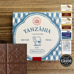 Milk Chocolate TANZANIA Kilombero Valley 60%  + Sheep's Milk